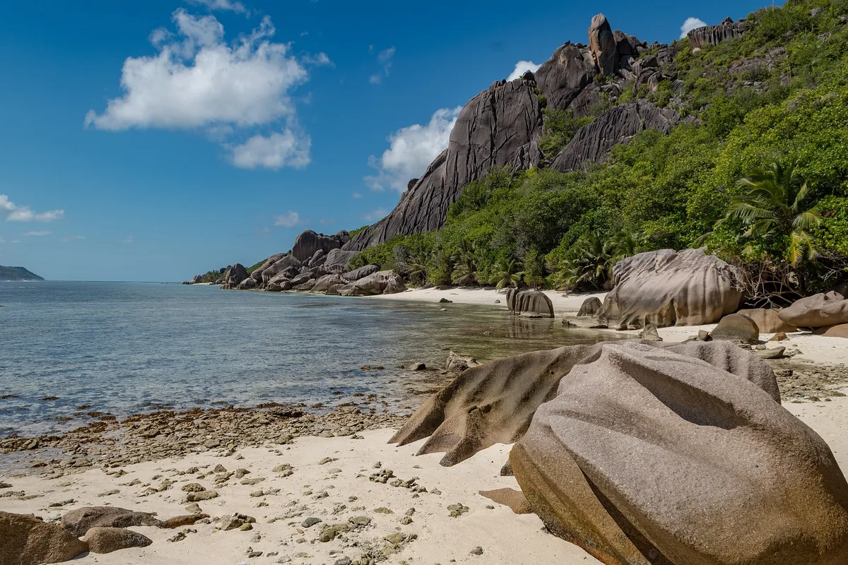 Plage de l'Anse aux Cèdres, La Digue, Seychelles Inner Islands, Seychelles — 4