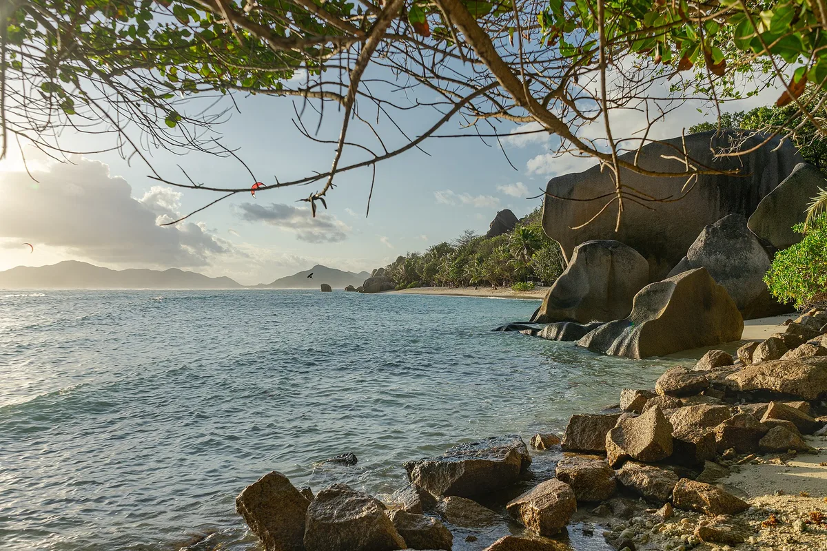 Plage de l'Anse aux Cèdres, La Digue, Seychelles Inner Islands, Seychelles — 3