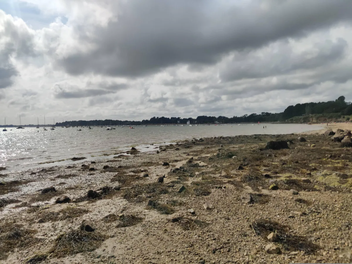 Plage de Penboc'h, Arradon, Bretagne, Francia — 3