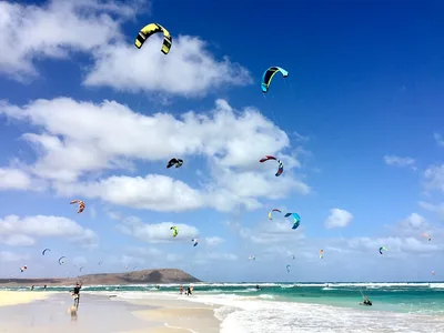 Plage de la Costa Fragata, Espargos, Cape Verde, Cap-Vert — 2