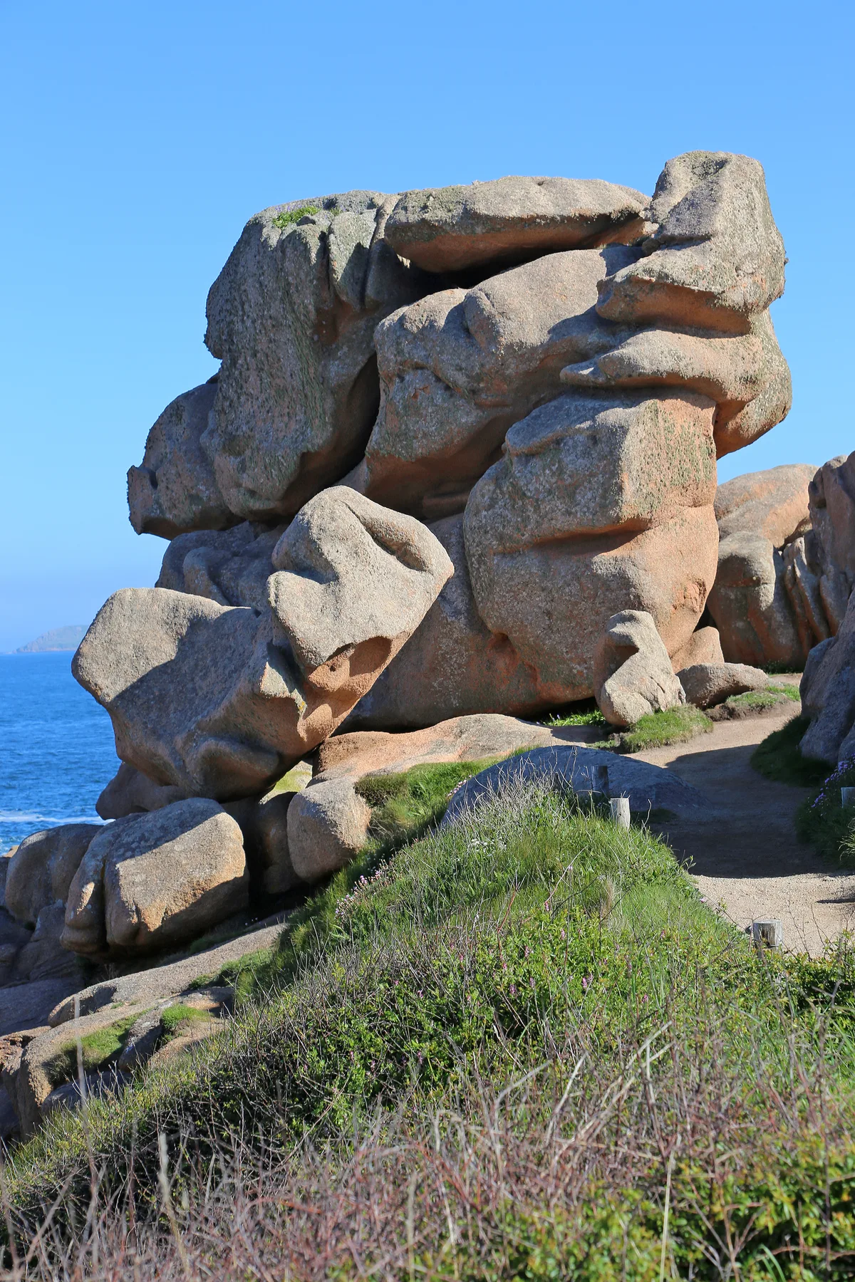 Pors-Rolland-Strand, Trégastel, Brittany, Frankreich — 5