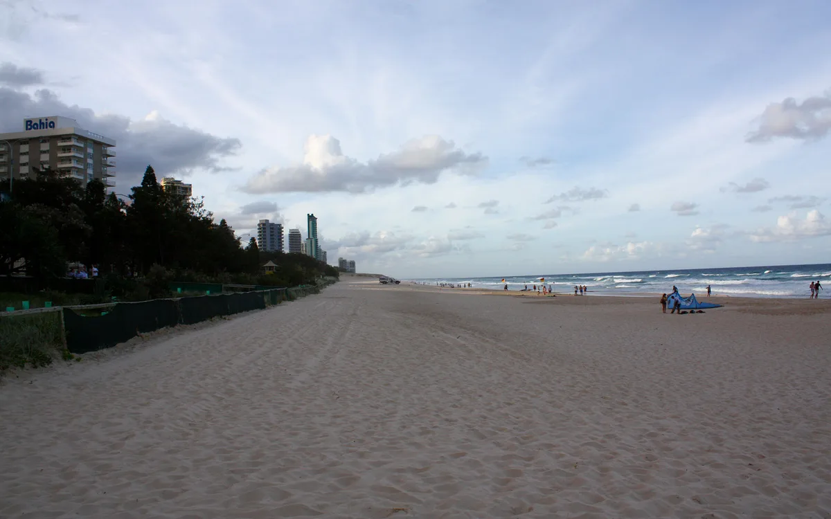 Plage de Surfers Paradise, City of Gold Coast, Australian East Coast, Australie — 3