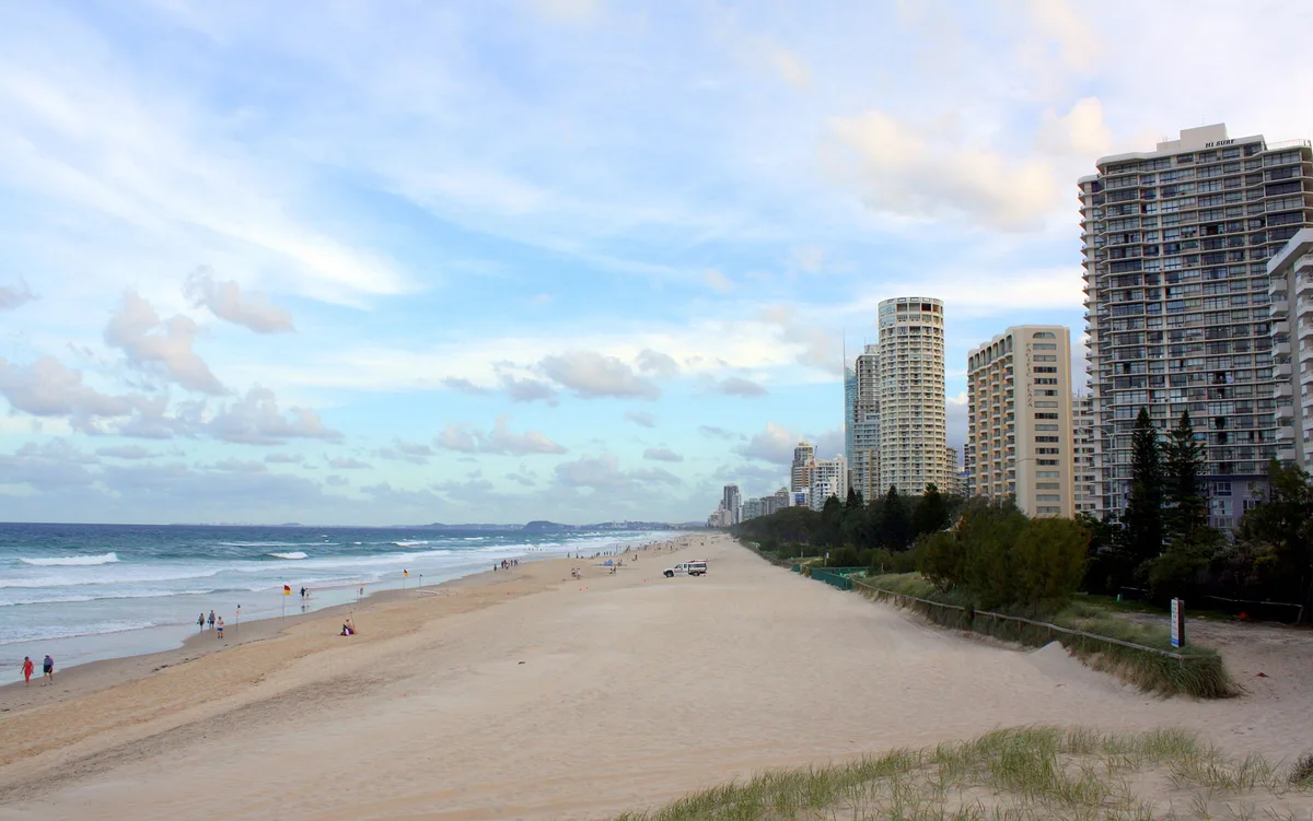 Plage de Surfers Paradise, City of Gold Coast, Australian East Coast, Australie — 5