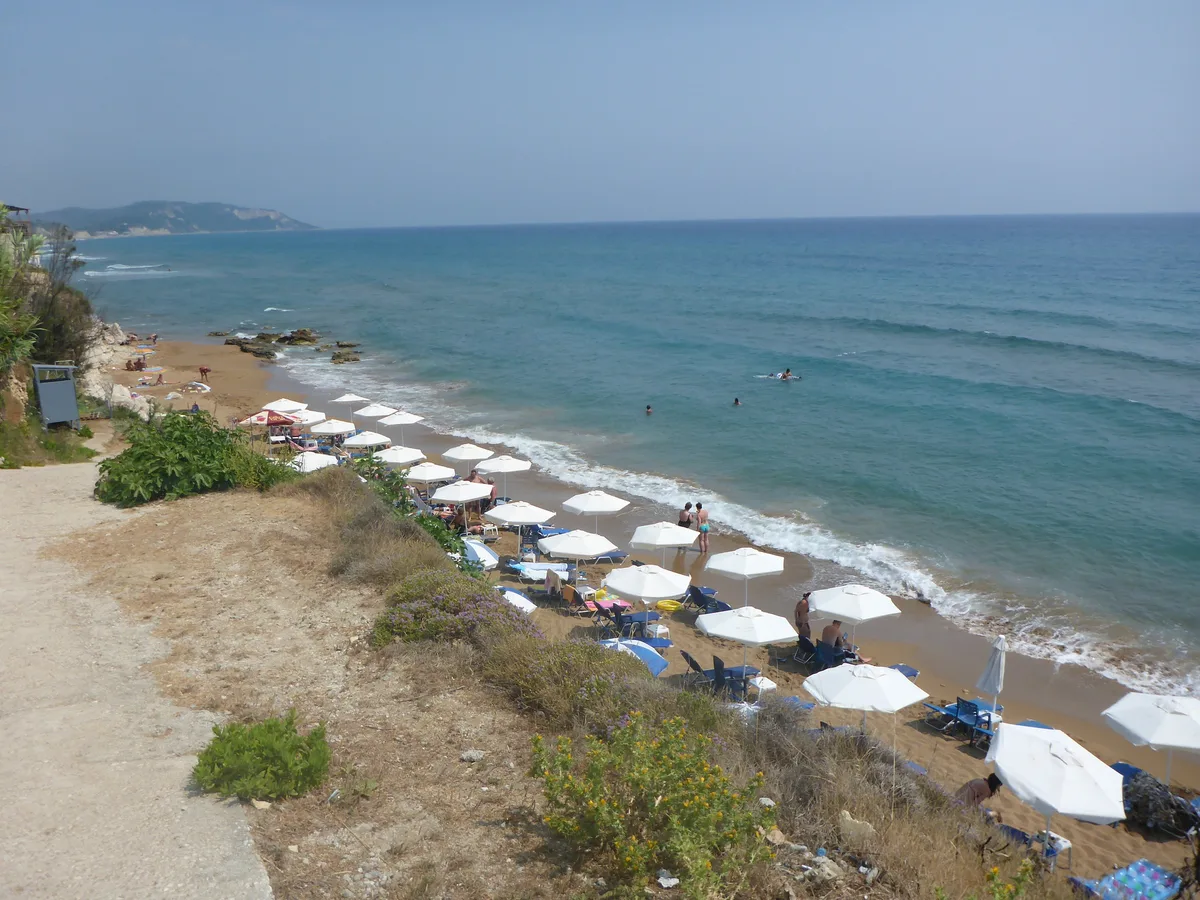 Playa de Agios Georgios Argyradon, Argyrades, Ionian Islands, Grecia — 3