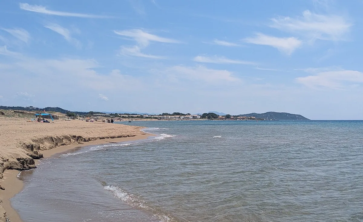 Playa de Agios Georgios Argyradon, Argyrades, Ionian Islands, Grecia
