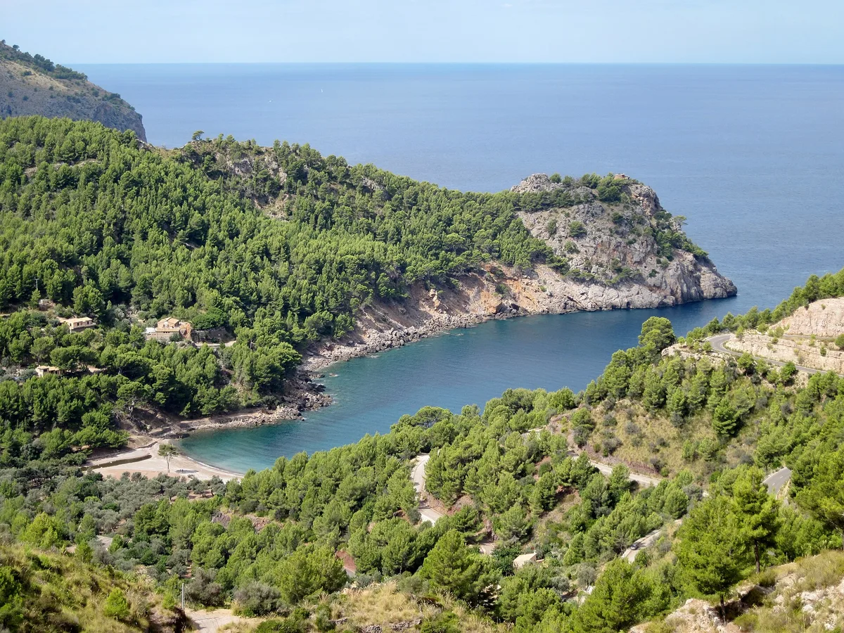Plage de Cala Tuent, Escorca, Balearic Islands, Espagne — 2