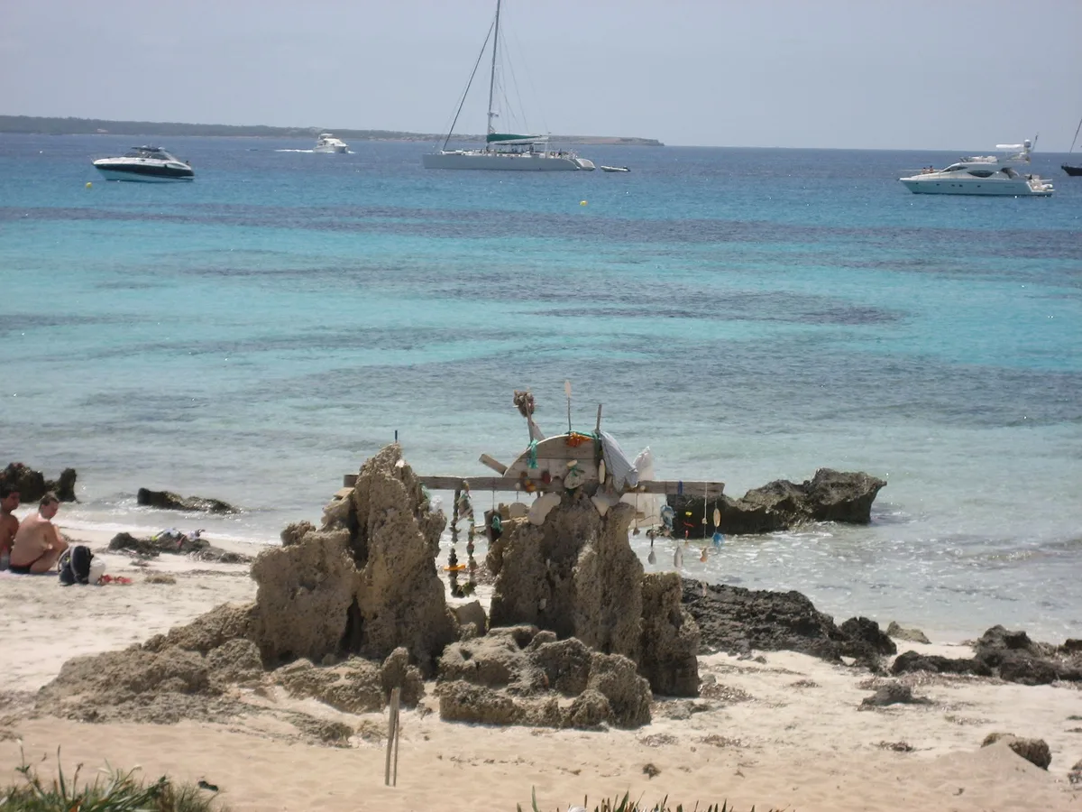 Playa des Trucadors, Formentera, Balearic Islands, España — 3
