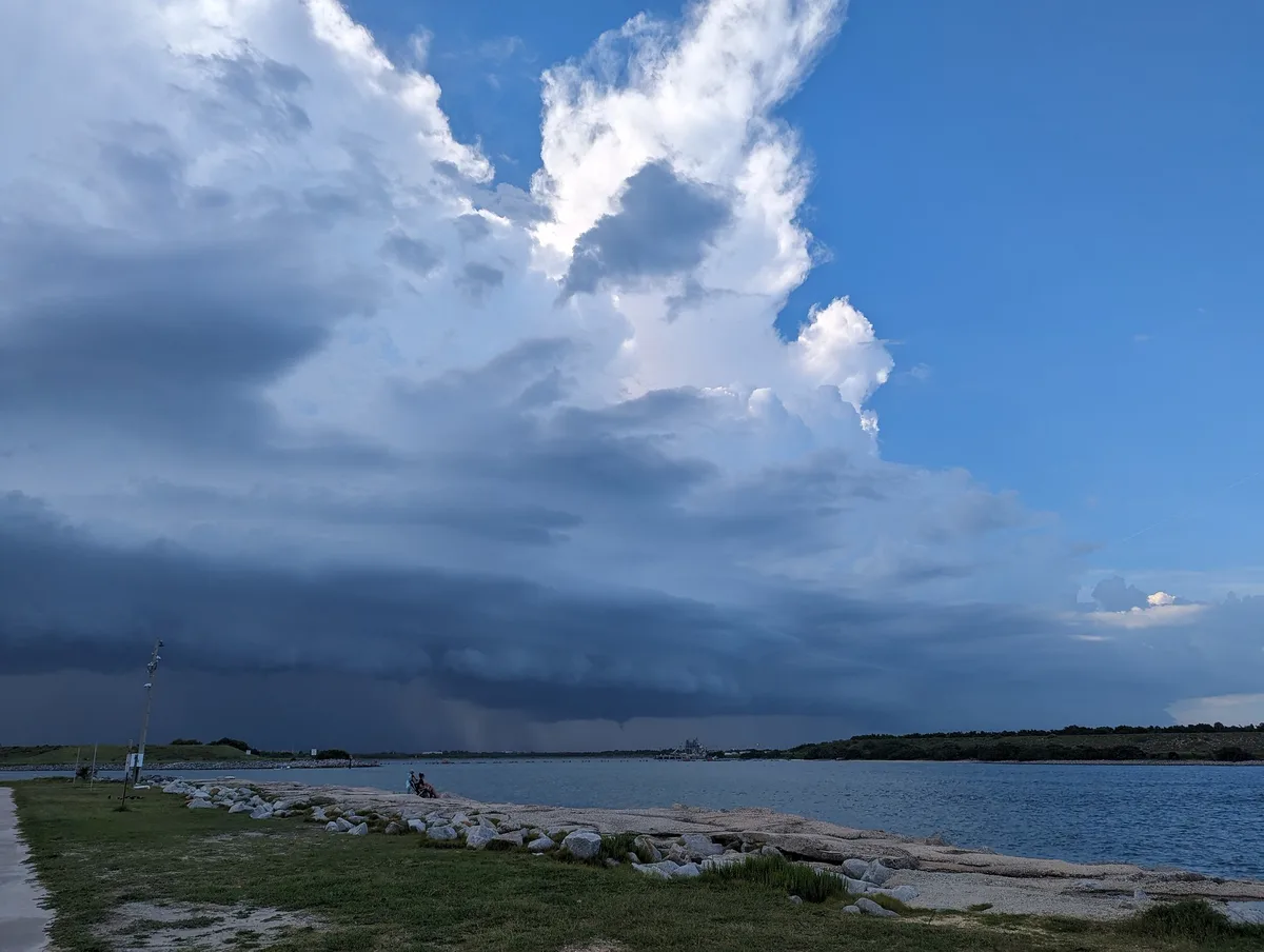 Jetty Park Beach, Cape Canaveral, Florida Atlantic, Vereinigte Staaten — 4
