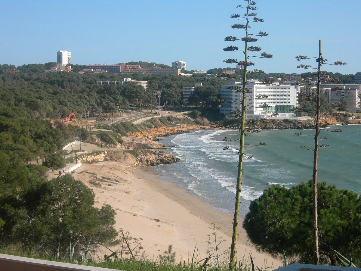 Cala Llenguadets, Salou, Catalonia, España — 2