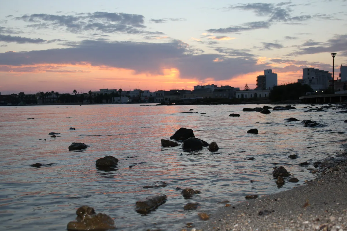 Plage de Porto Cesareo, Porto Cesareo, Puglia, Italie — 3