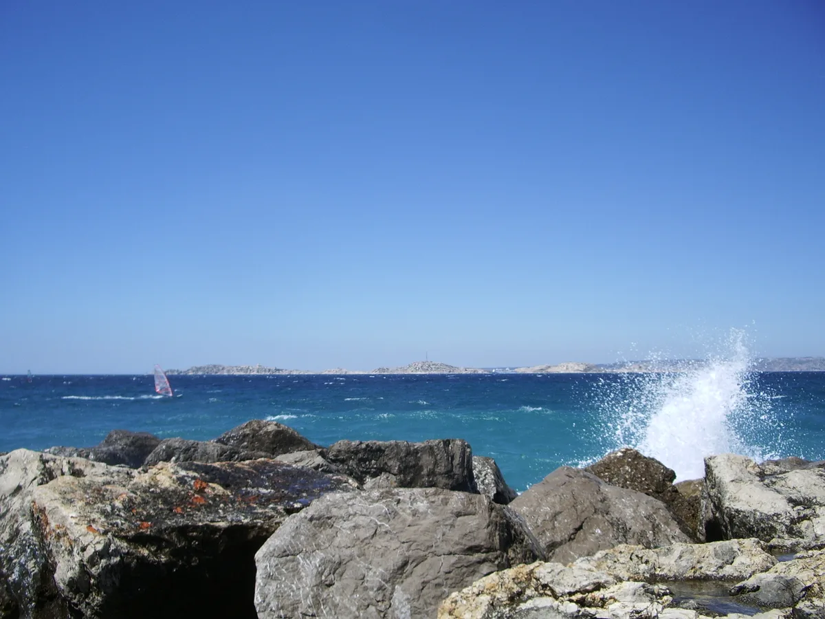 Plage de la Vieille Chapelle, Marseille, Provence-Alpes-Côte d'Azur, France — 4