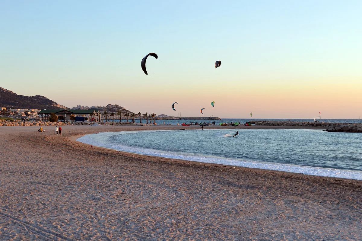 Plage de la Vieille Chapelle, Marseille, Provence-Alpes-Côte d'Azur, France — 2