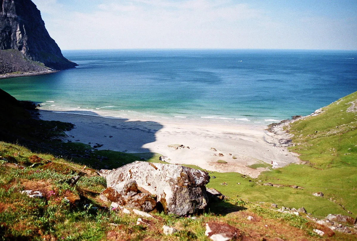 Vik-Strand, Vestvågøy, Norwegian Sea, Norwegen — 6