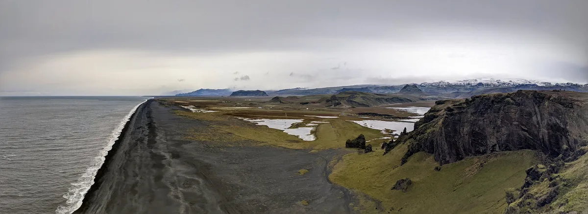 Heiðarfjara Beach, Rangárþing eystra, South Iceland, Iceland — 2
