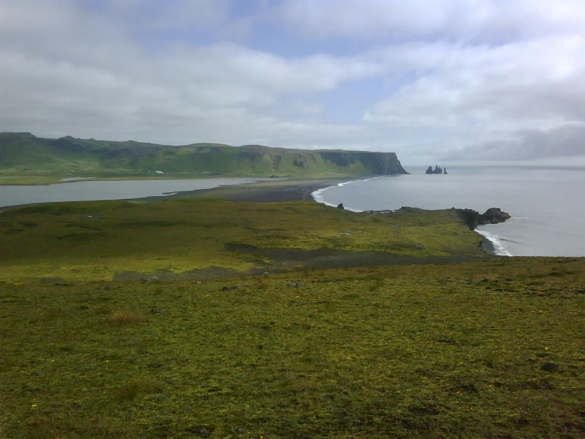 Heiðarfjara Beach, Rangárþing eystra, South Iceland, Iceland