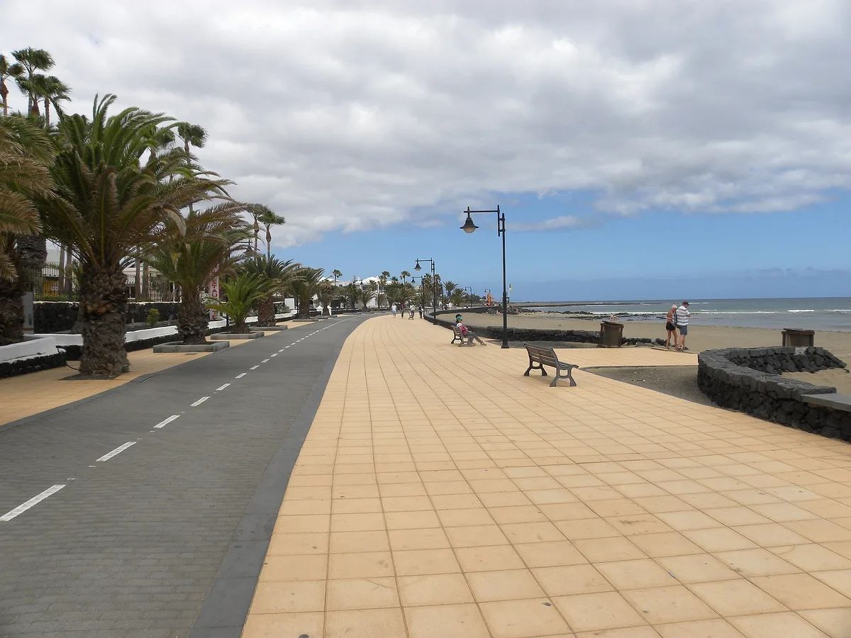Playa Grande Beach, Tías, Canary Islands, Spain — 2
