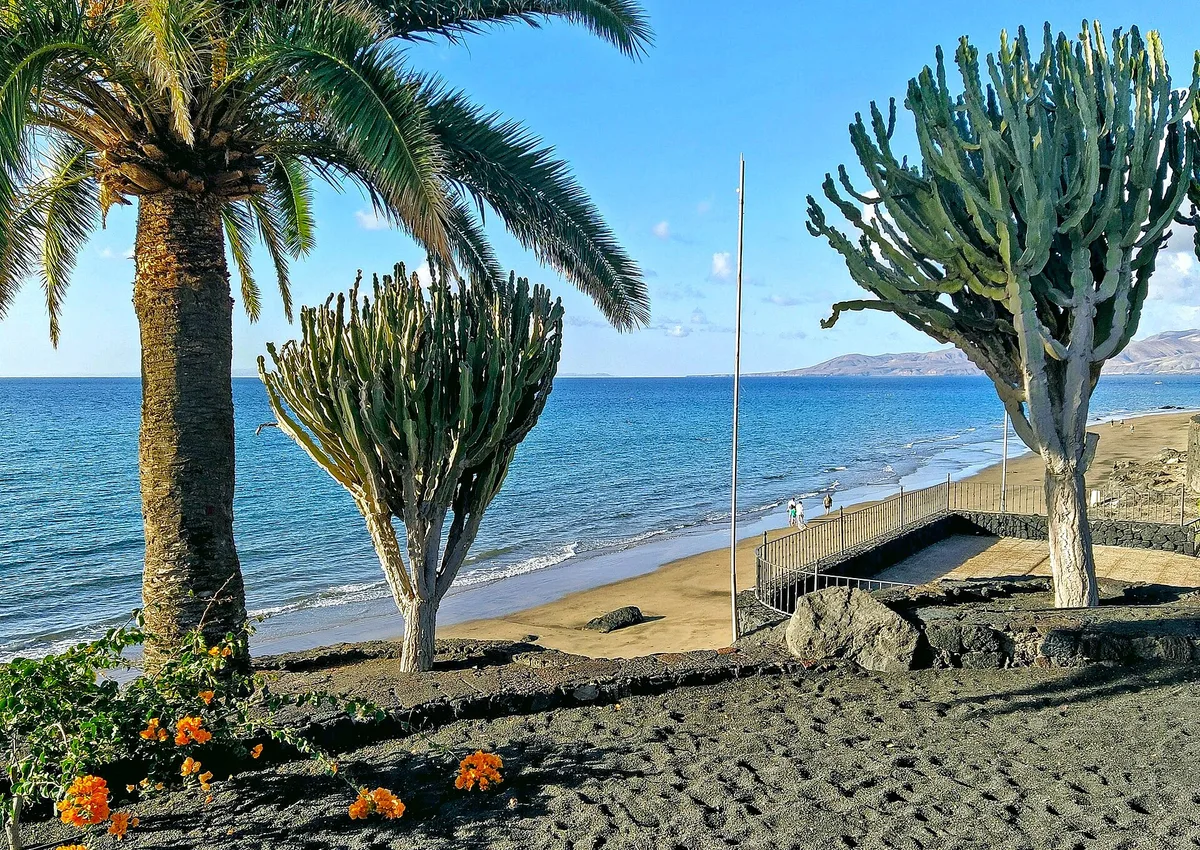 Playa Grande Beach, Tías, Canary Islands, Spain — 4