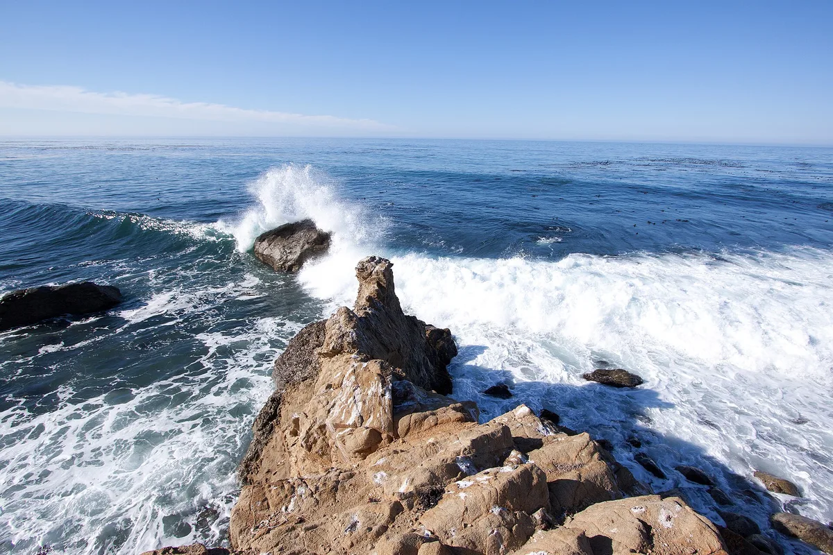 Praia de Kirk Creek, Lucia, Monterey County, California Coast, Estados Unidos — 2