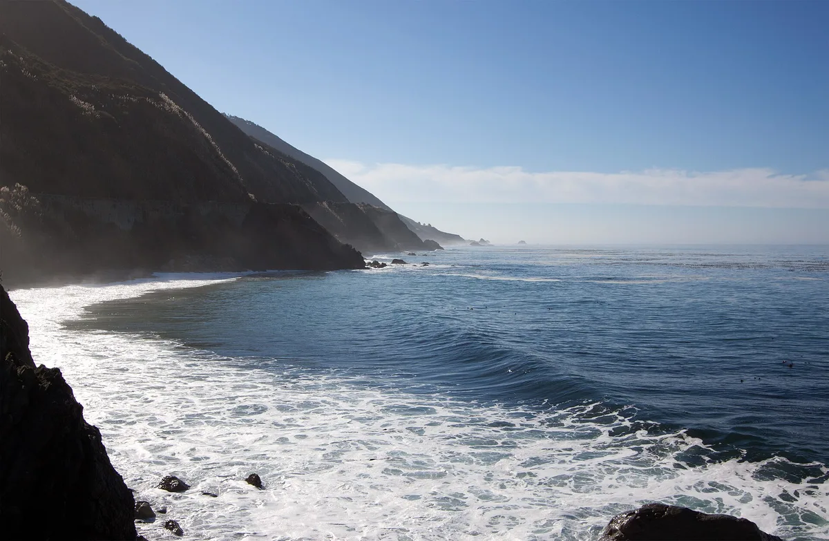 Praia de Kirk Creek, Lucia, Monterey County, California Coast, Estados Unidos — 4