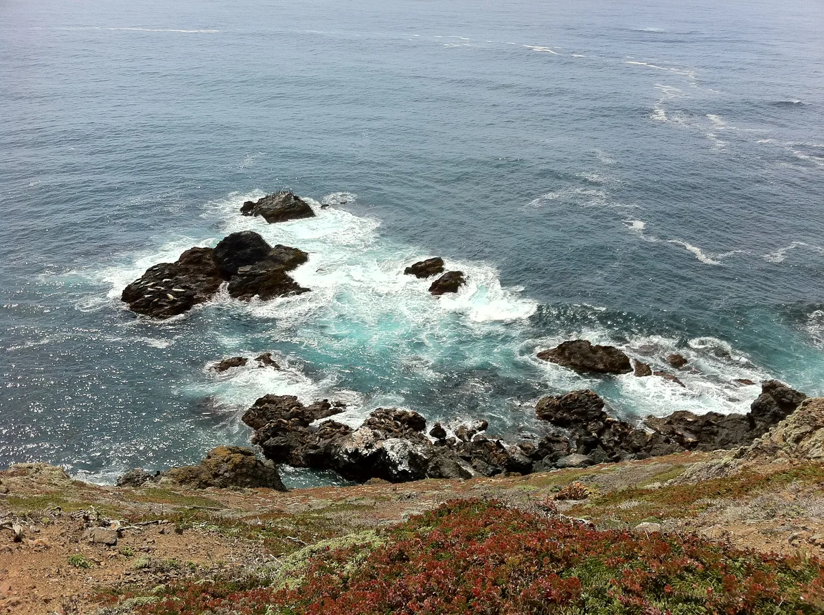 Plage de Notleys Landing, Carmel Highlands, Monterey County, California Coast, États-Unis — 3