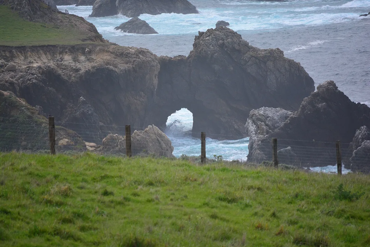 Plage de Notleys Landing, Carmel Highlands, Monterey County, California Coast, États-Unis — 2