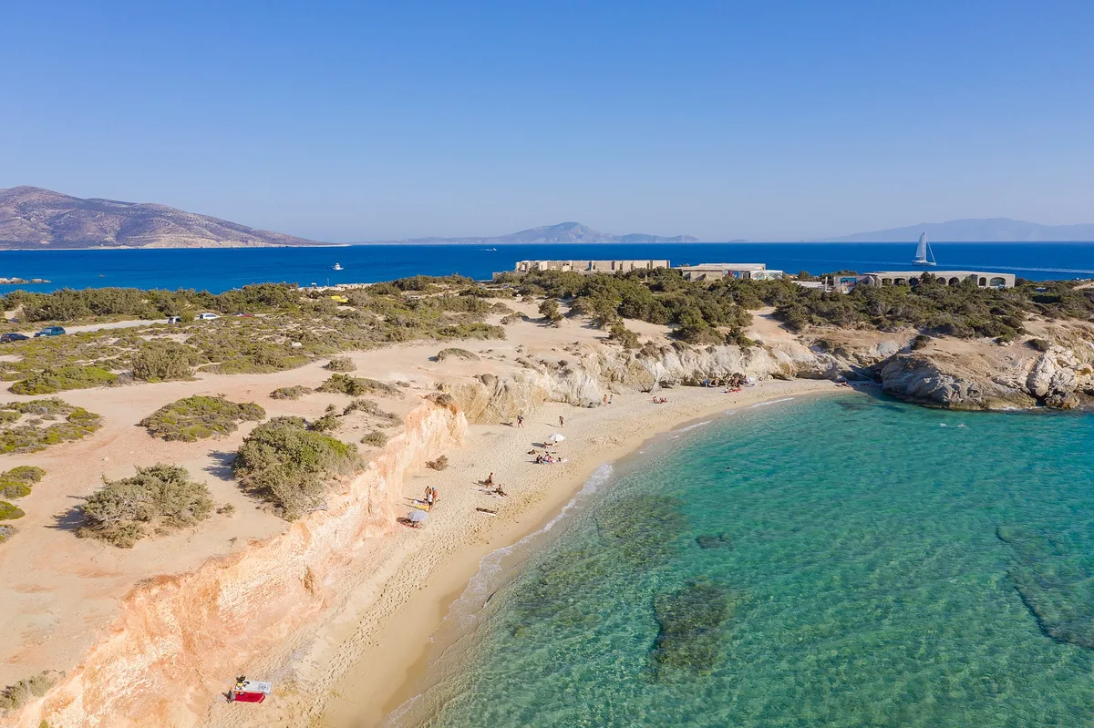 Plage d'Alyko, Naxos, Cyclades, Grèce — 3