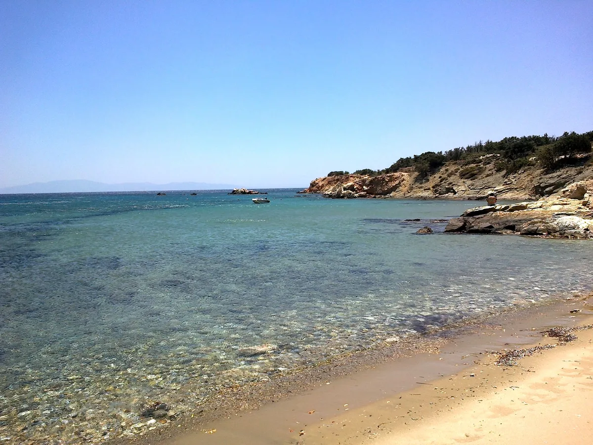 Plage d'Alyko, Naxos, Cyclades, Grèce — 5