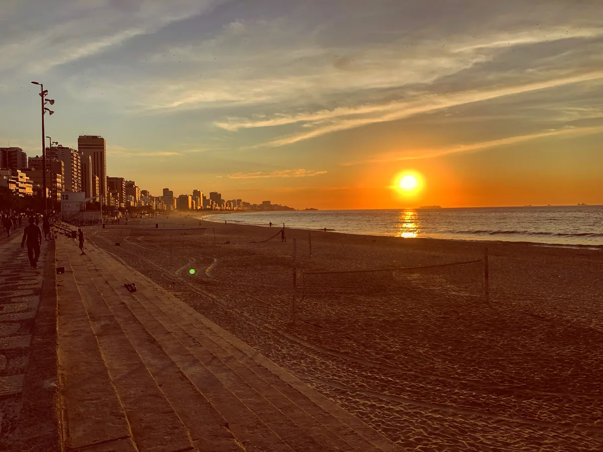 Plage de Leblon, Rio de Janeiro, Brazilian Atlantic, Brésil — 3