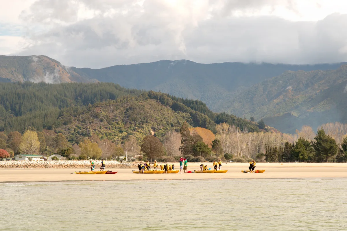 Mārahau-Strand, Tasman District, Nelson-Tasman, Neuseeland