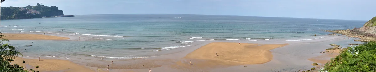 La Griega-Strand, Colunga, Asturias, Spanien — 5