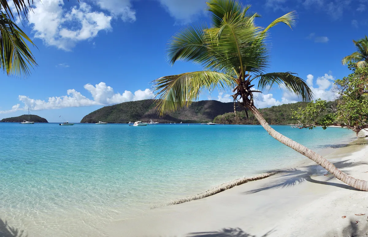 Maho Bay Beach, Saint John, Virgin Islands, United States Virgin Islands
