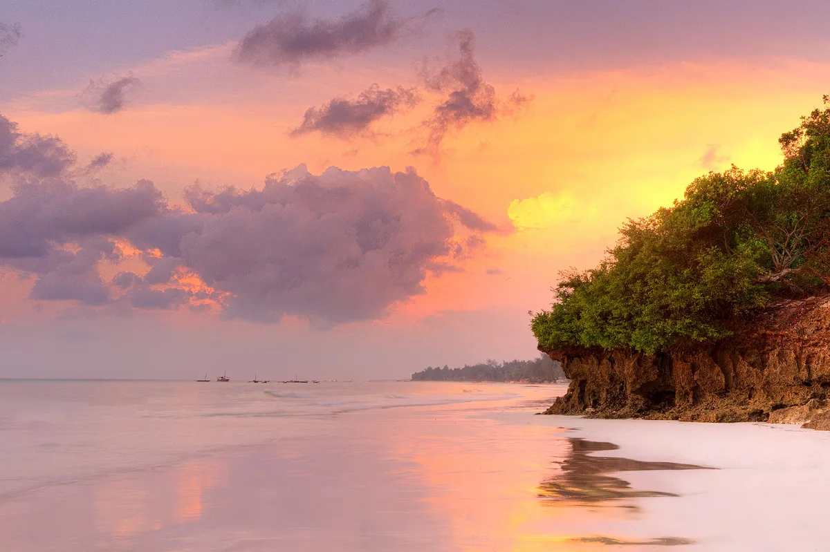 Spiaggia di Diani, Msambweni, Coast Province, Kenya