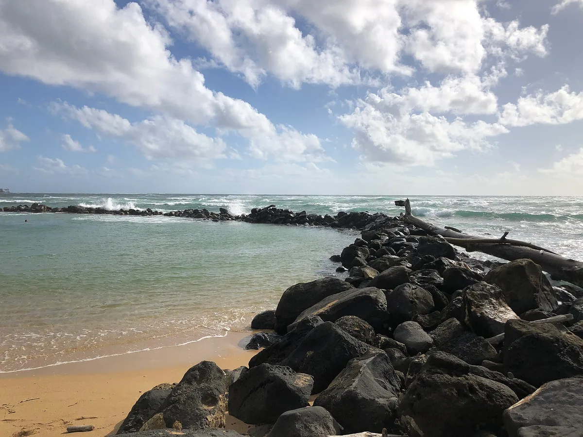 Lydgate Beach Park, Wailua, Hawaii, États-Unis — 3