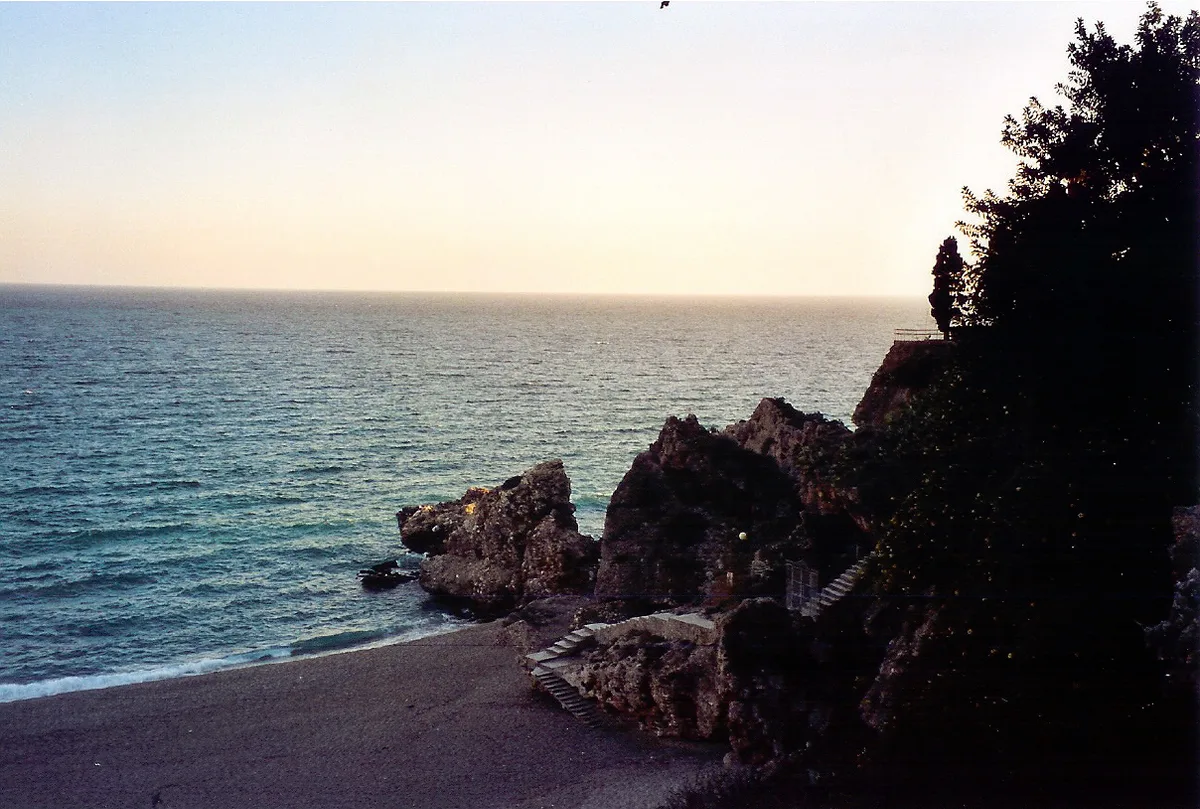 Nerja Beach, Nerja, Andalusia, Spain — 2