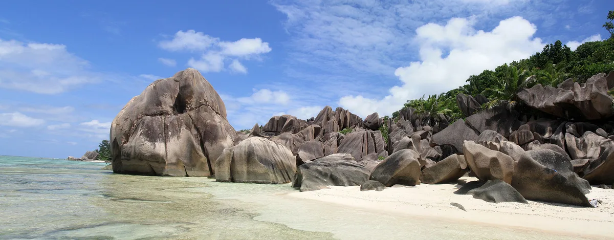 Plage de l'Anse Pierrot, La Digue, Seychelles Inner Islands, Seychelles
