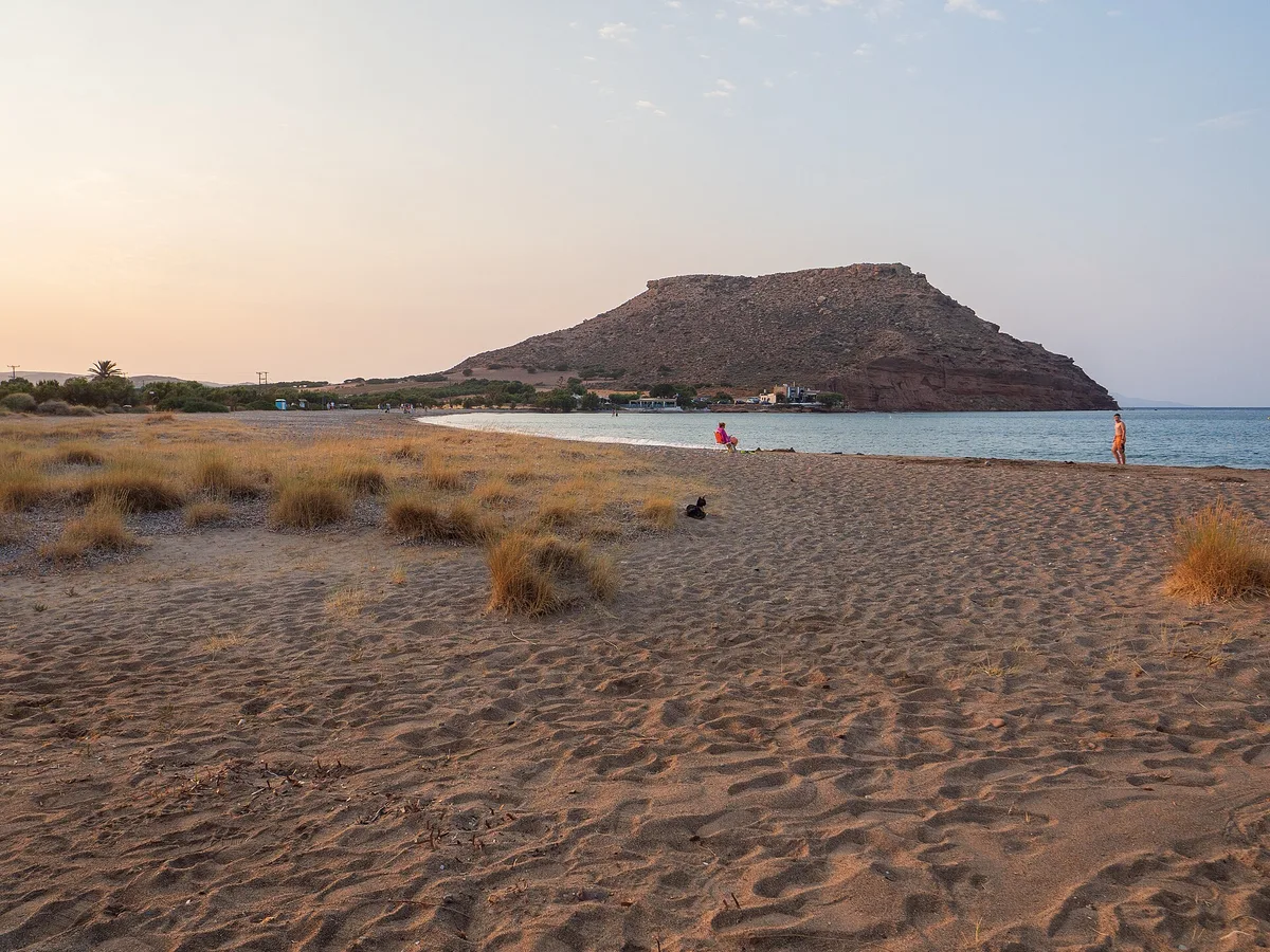 Plage de Chiona, Siteia, Crete, Grèce — 3