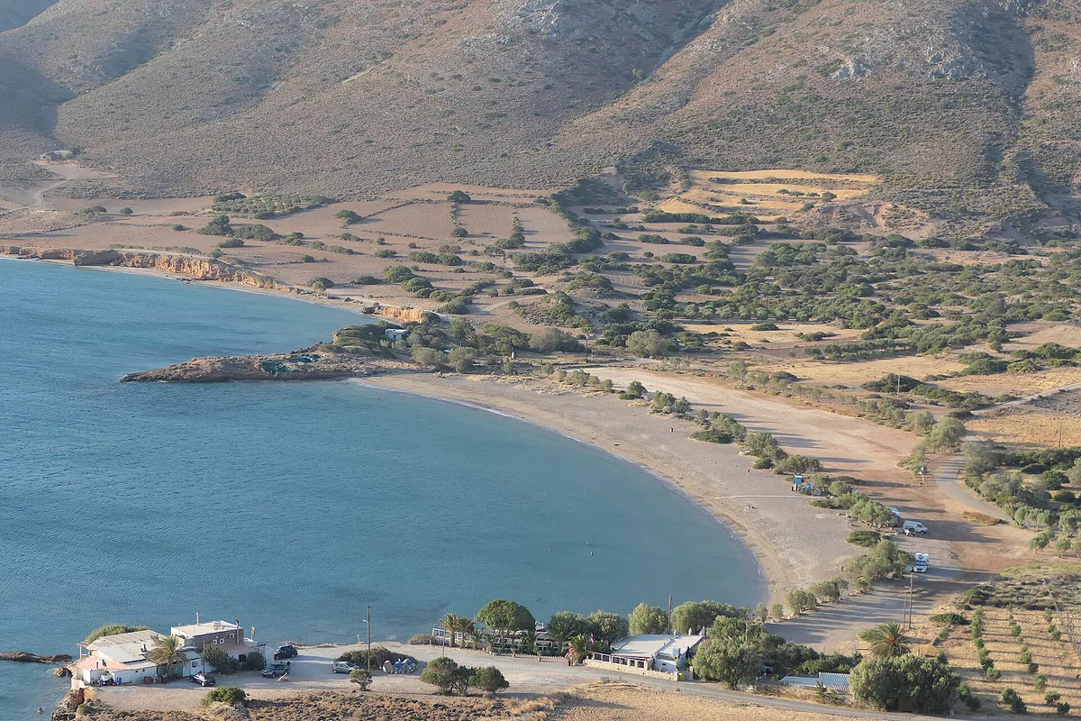 Plage de Chiona, Siteia, Crete, Grèce — 4