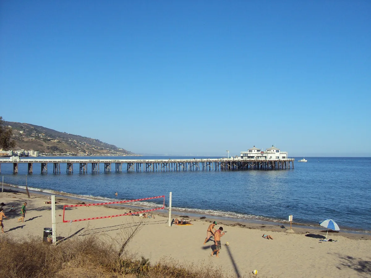 Malibu Lagoon State Beach, Malibu, California Coast, États-Unis