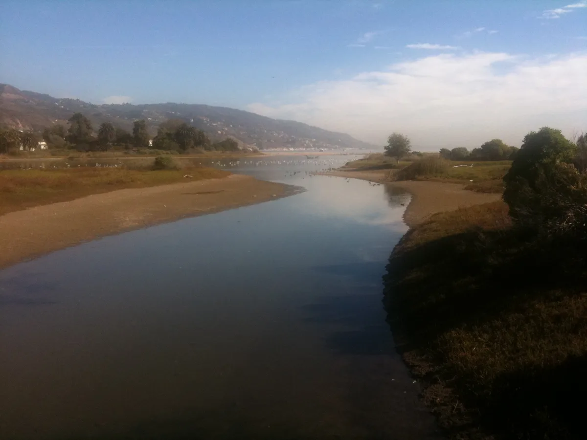 Malibu Lagoon State Beach, Malibu, California Coast, États-Unis — 4