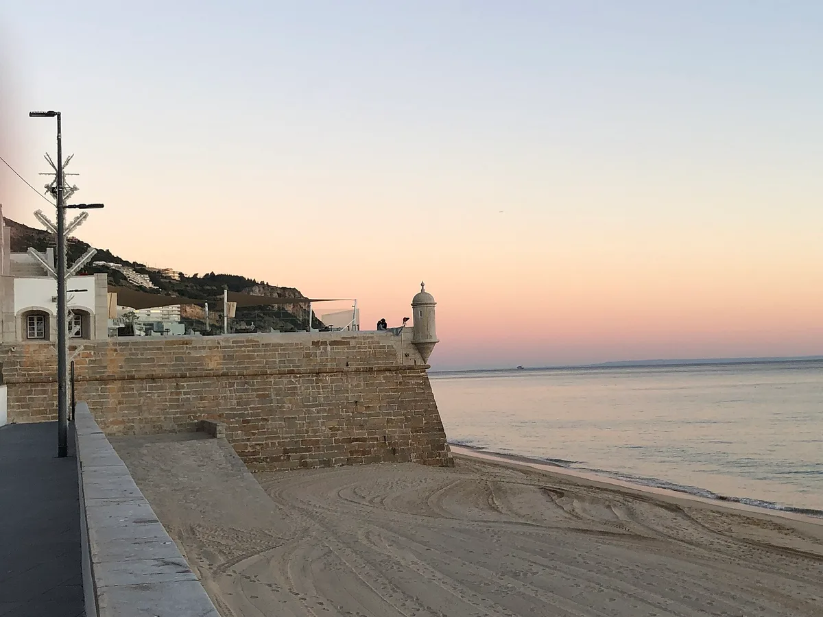 Playa de Sesimbra, Sesimbra, Portuguese Atlantic, Portugal — 2