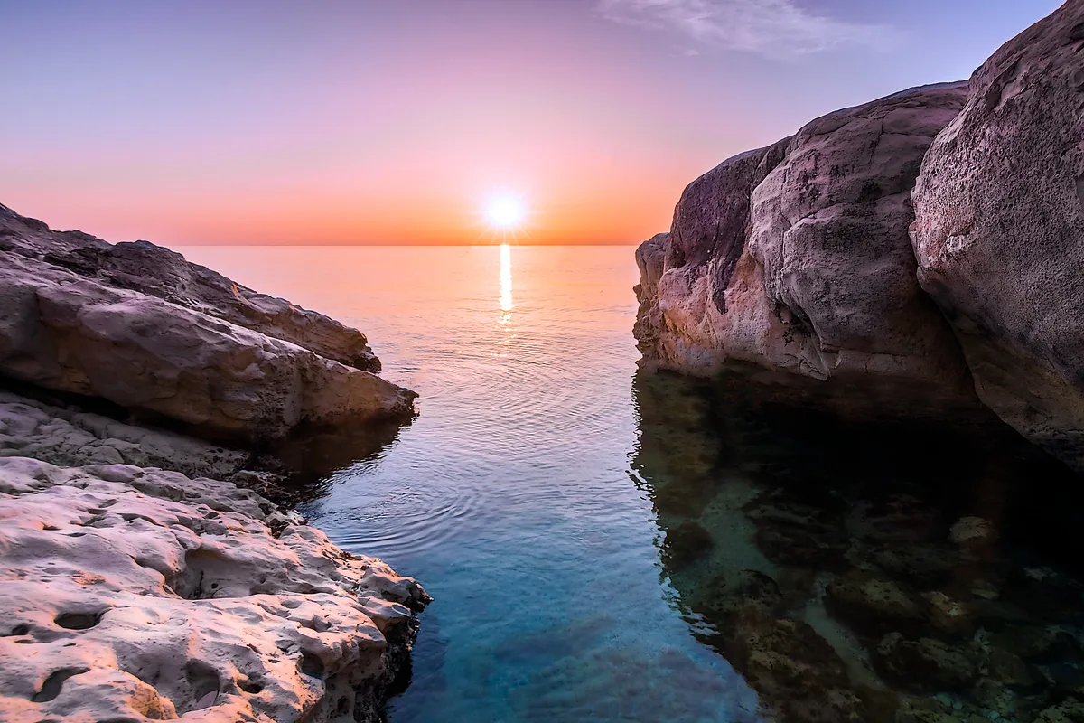 Coppo Beach, Numana, Marche, Italy