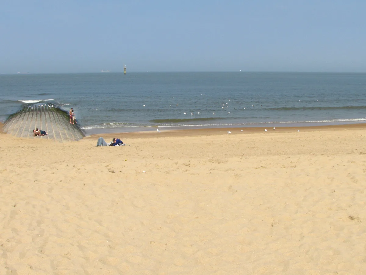 Praia de Knokke-Heist, Knokke-Heist, North Sea Coast, Belgium