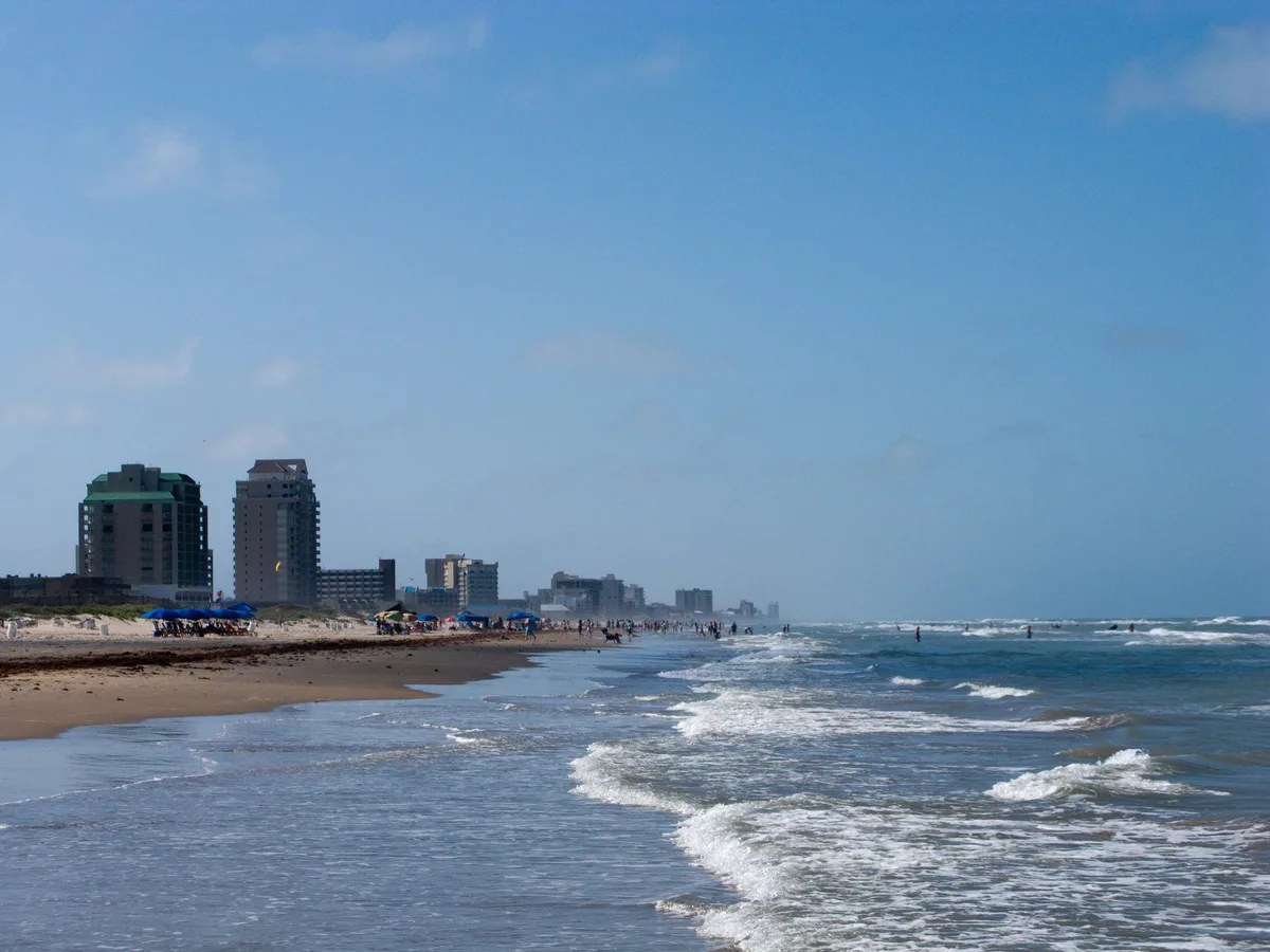 South Padre Island Beach, South Padre Island, US Gulf Coast, United States