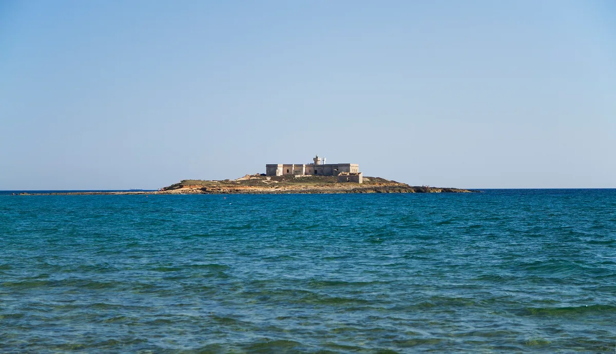 Plage de l'Isola delle Correnti, Portopalo di Capo Passero, Sicily, Italie — 3