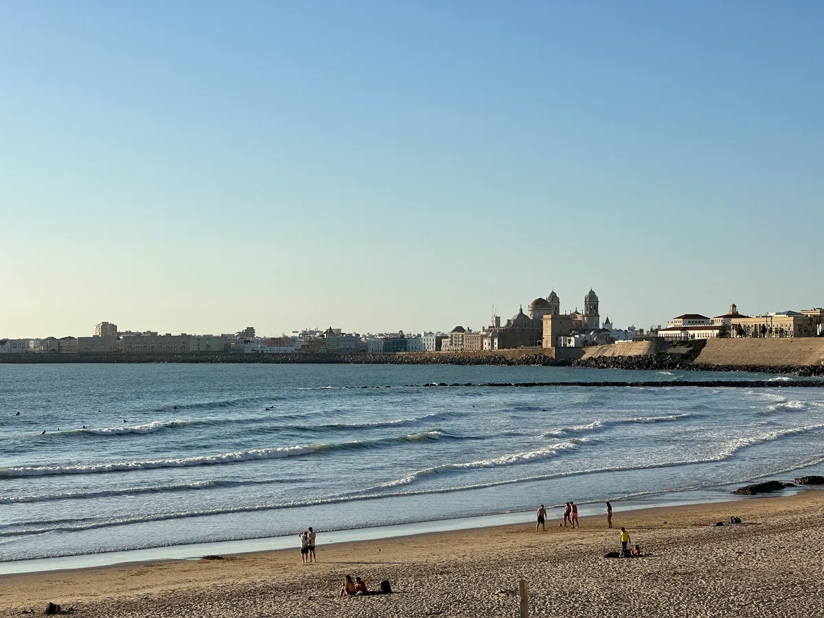 Playa de Santa María del Mar, Cádiz, Andalusia, España — 2