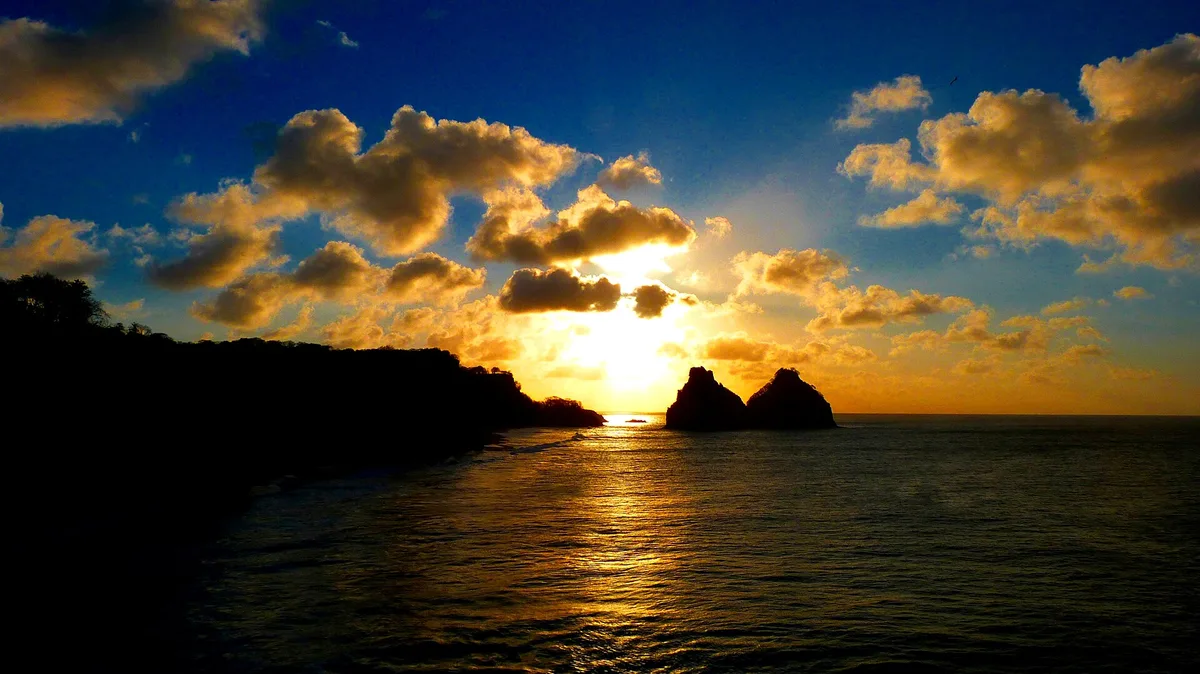 Plage du Meio, Fernando de Noronha, Brazilian Islands, Brésil — 2