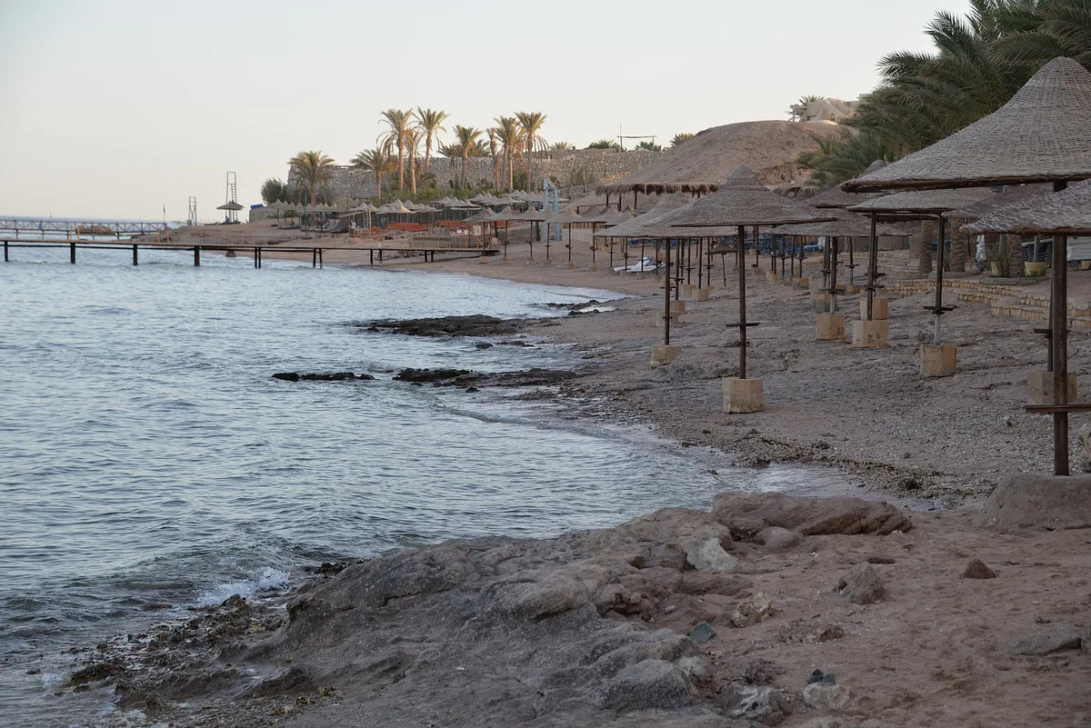 Kleopatra-Strand, Sharm El Sheikh, South Sinai, Ägypten — 3