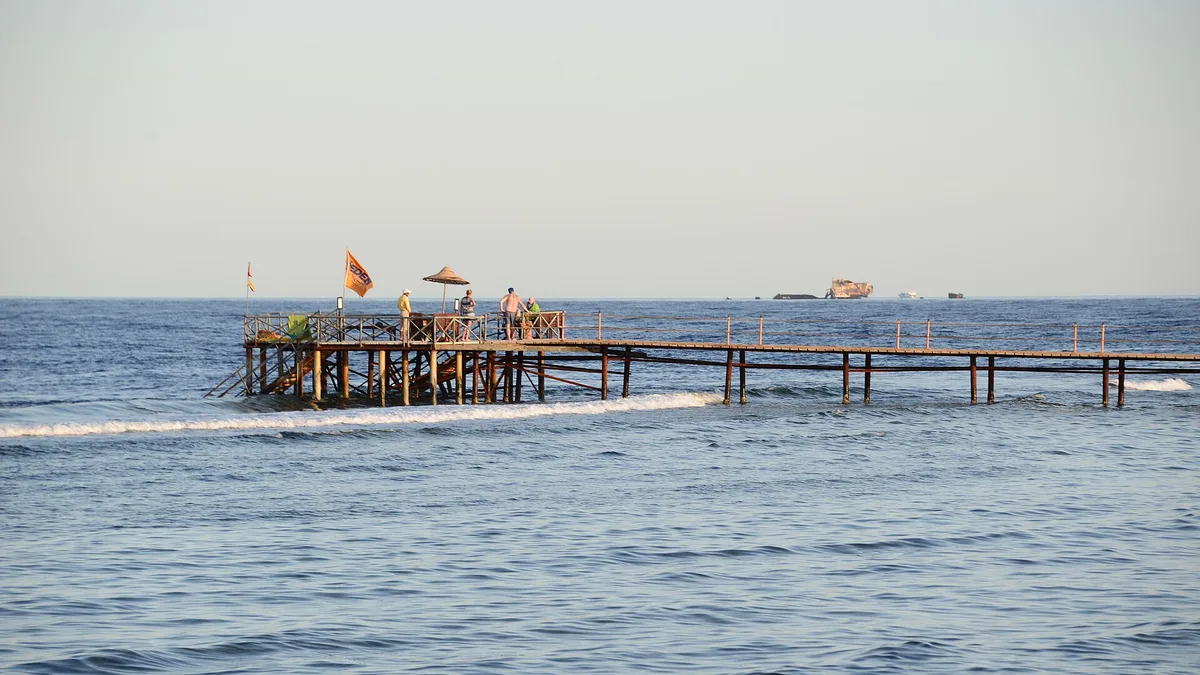 Kleopatra-Strand, Sharm El Sheikh, South Sinai, Ägypten — 2