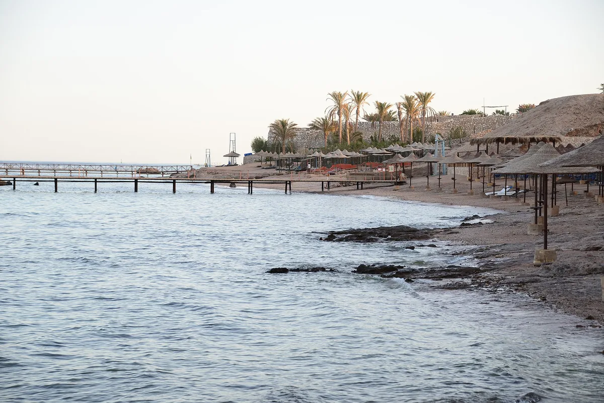 Kleopatra-Strand, Sharm El Sheikh, South Sinai, Ägypten — 4