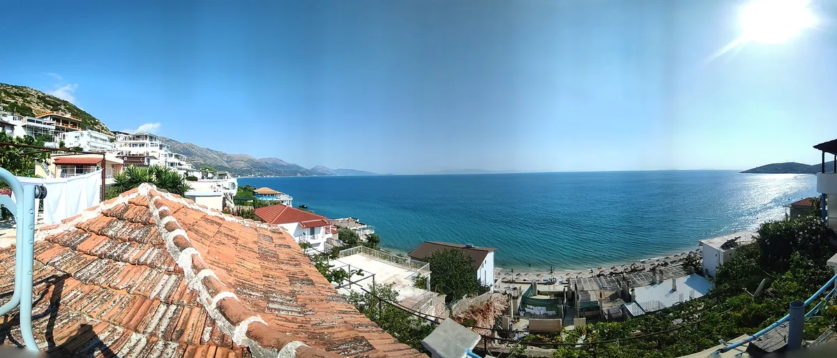 Qeparoit-Strand, Himarë, Adriatic, Albania